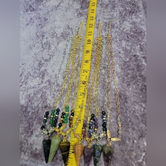 Pendulum Necklaces 18-20 inches - Picture 2 of 13